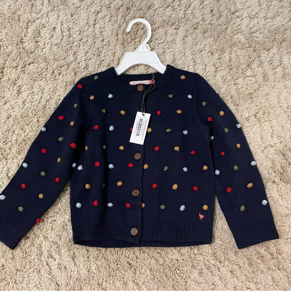 Pink chicken fall back to school sweater size 4 nwt